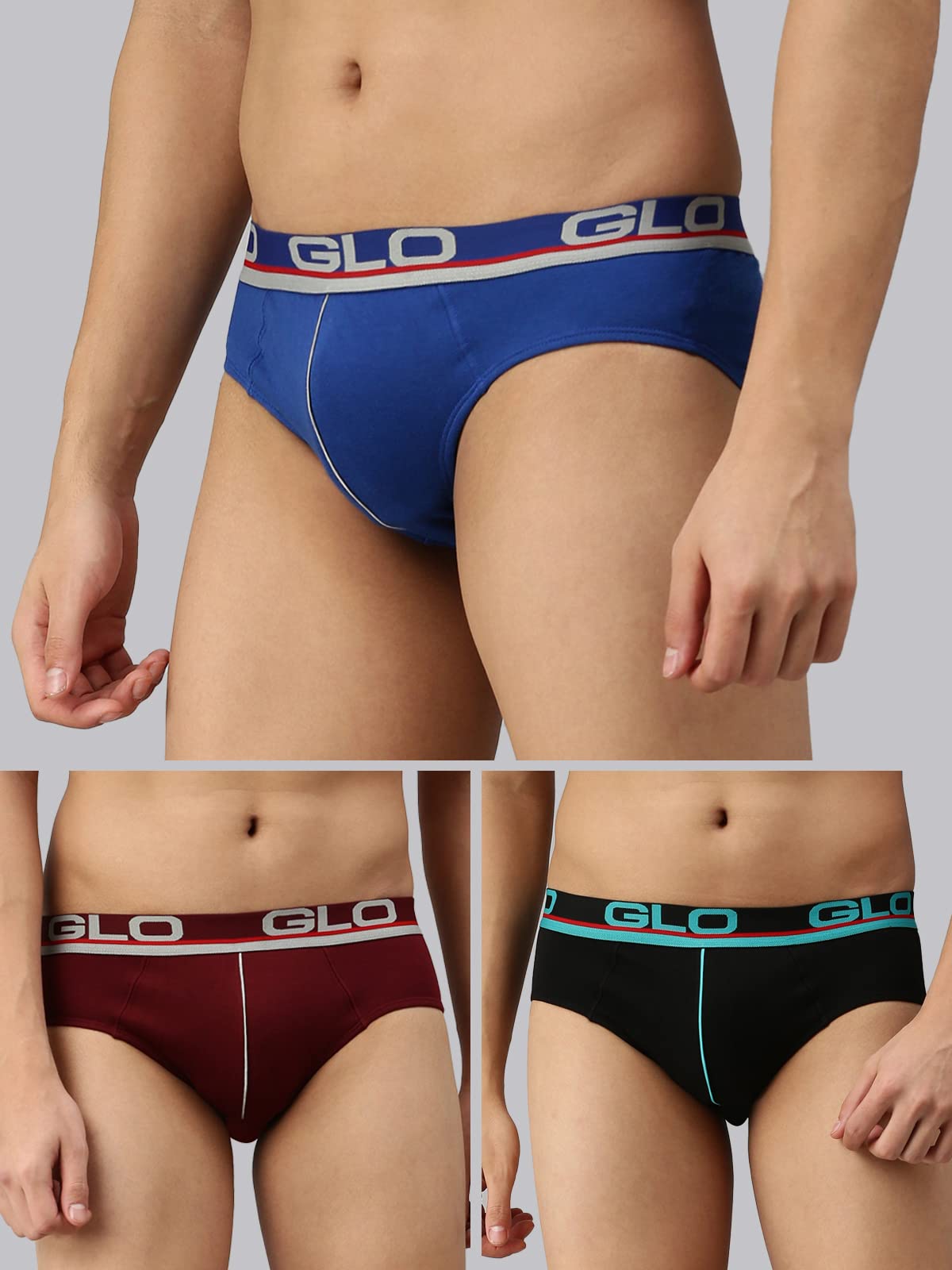 lux cozi Men's Cotton Brief (Pack of 3) (Color & Prints May Vary)-picture-25