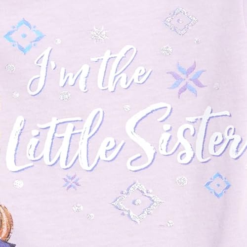 Miniatura 2 de Disney Frozen Elsa Anna Graphic Camiseta Manga Corta Azul