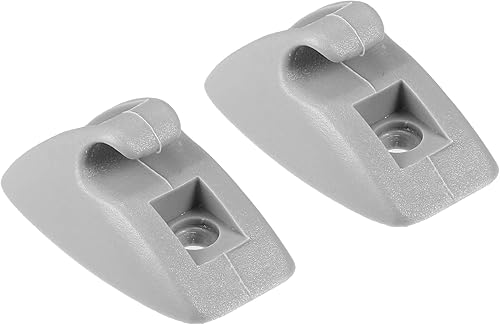 X AUTOHAUX 2 unids parasol soporte clip retenedor para Volkswagen Golf Jetta Scirocco MK1 MK2 191857559 soporte de visera solar soporte plástico