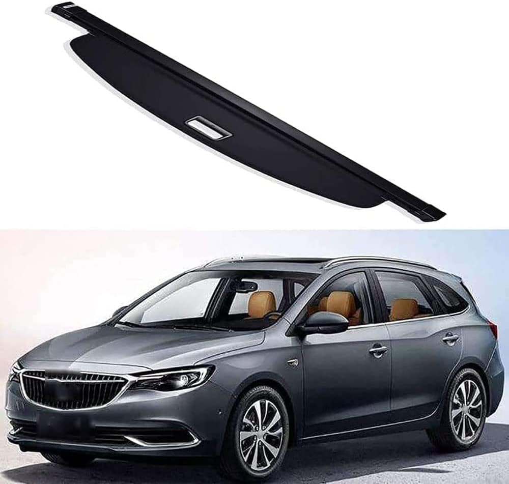 PANXUC Rear Boot Cargo Cover Curtain For Buick EXCELLE GX 2018, Trunk Retractable Cargo Cover Shield Shade Curtain Partition Board Privacy Blinds
