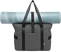 Vista 7 de MOYAQI Gym Bag for Women with Zipper, Nurse Work Tote with Compartments, Womens Beach Yoga Bag for Sport, Travel