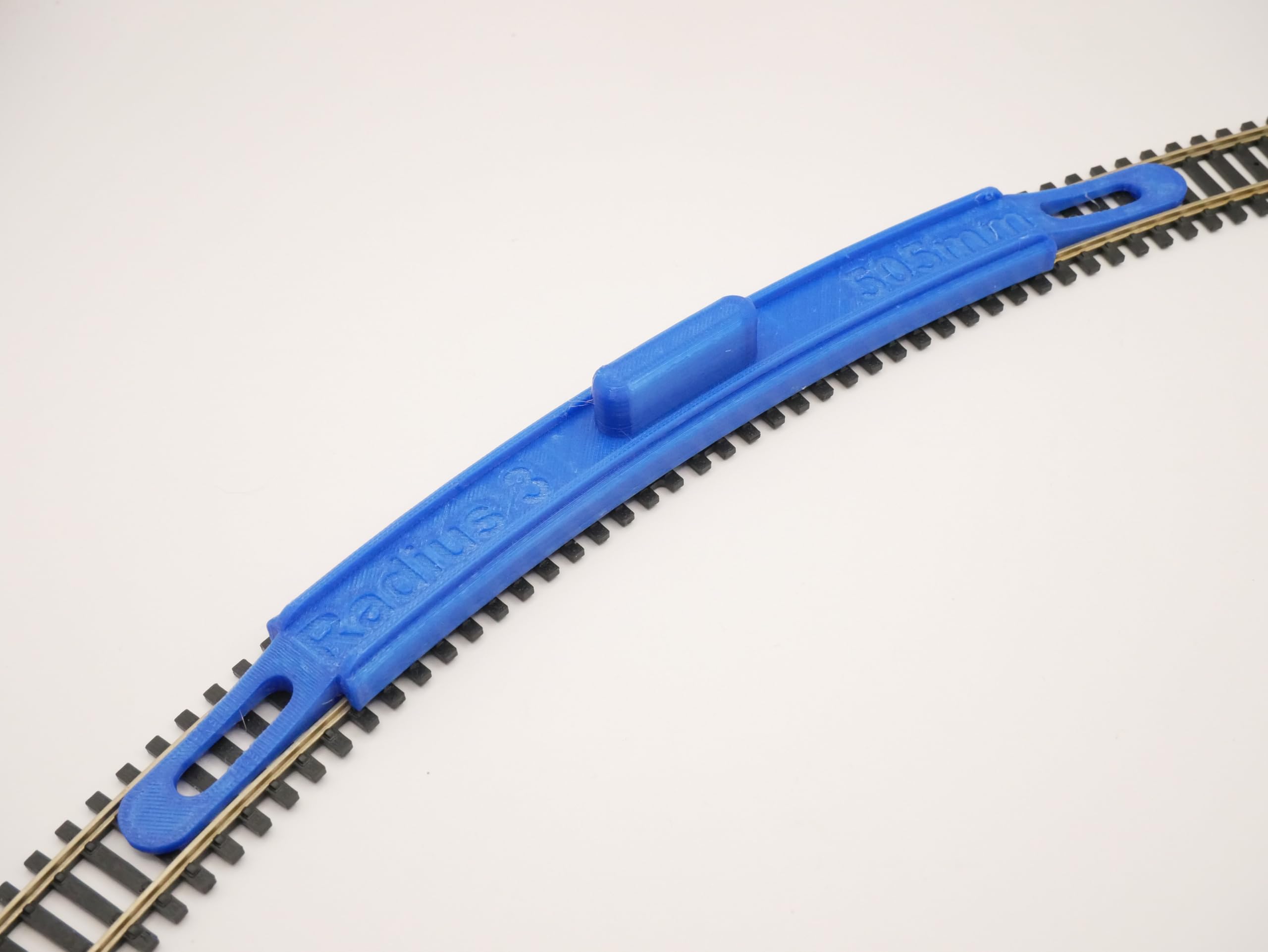 HO/OO 1:76 3rd Radius 505mm Curve design for 00/H0 scale track with 67mm track spacing. Compatible with Hornby and Peco