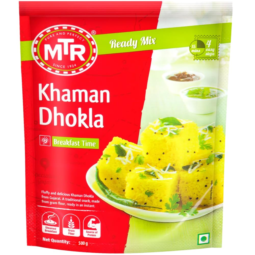 MTR Breakfast Mix- Khamman Dhokla Pouch, 500 g-image-38