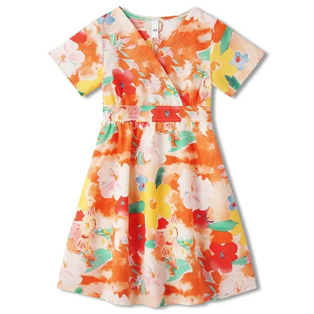 ZBDP - Set di camicie per bambini, genitori, mamme, figlie, papà, figlio, camicie, vestiti da spiaggia, famiglia, fratello, sorella, abbigliamento coordinato