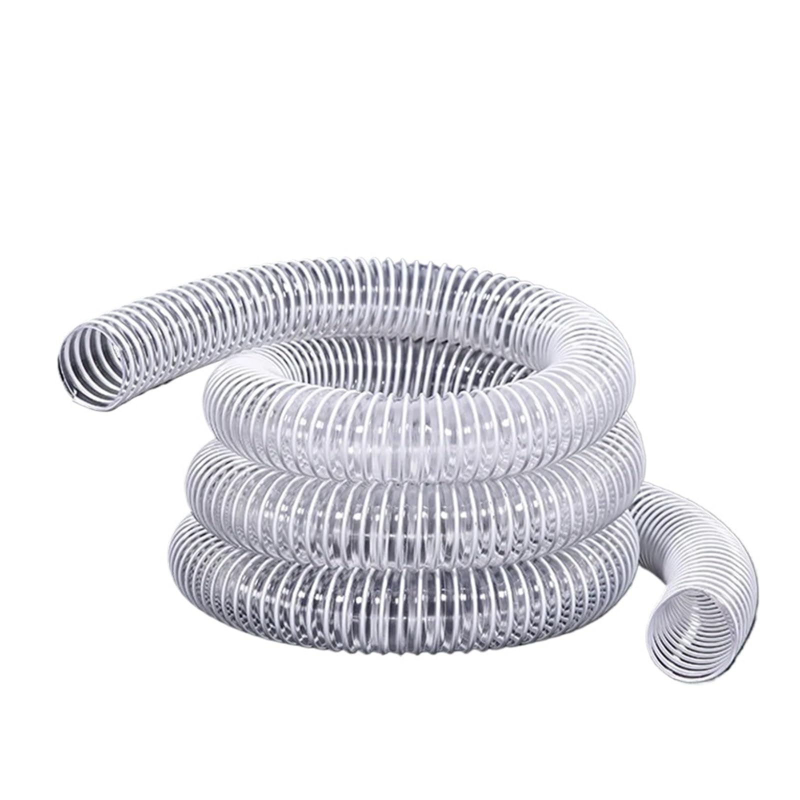 Soufflet d'aspiration industrielle flexible contre les blocages de gaine