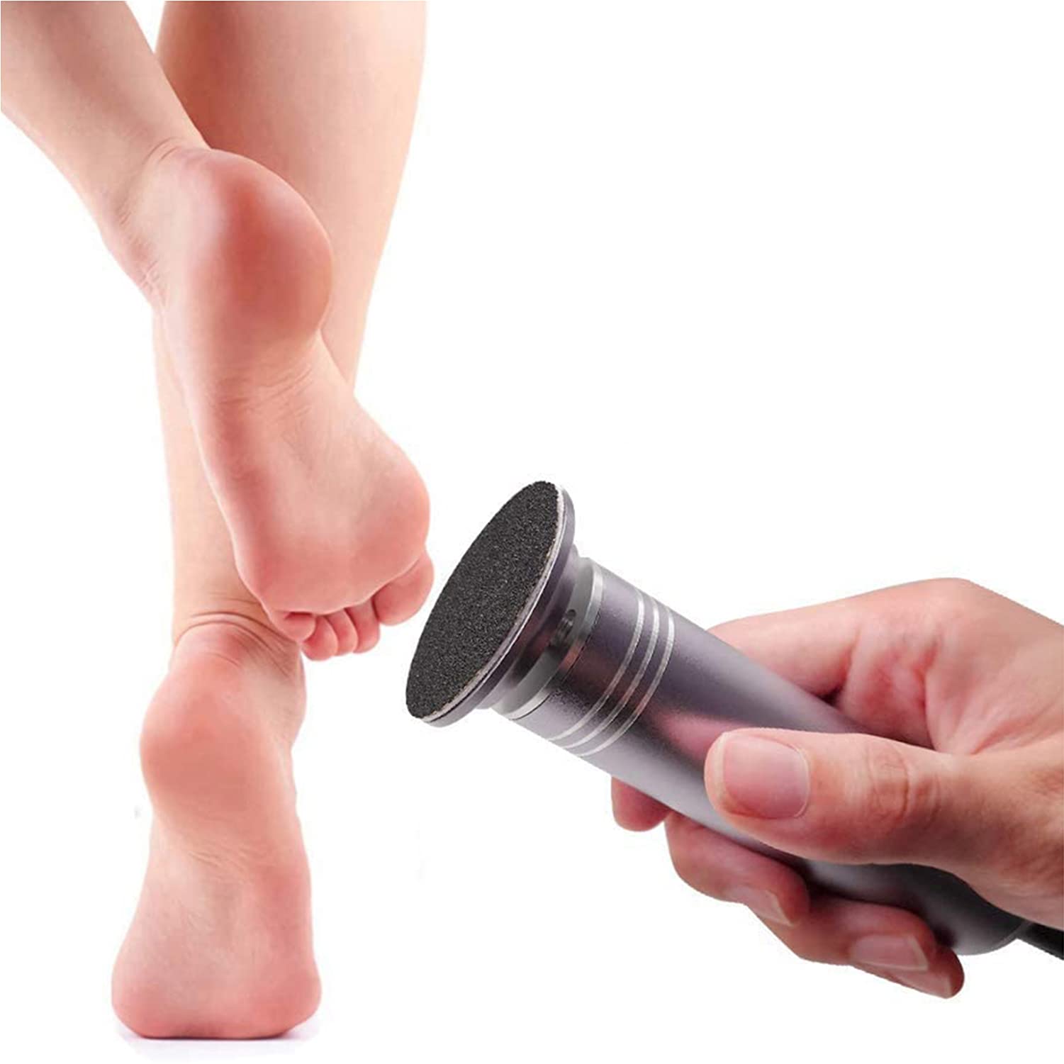 MIAOZHANG Pedicura Eléctrico Lima Pies 2da generación Pies Cuidado Quita Callos 2 Velocidades Eliminar Callos y Durezas Pies Pedicura,D