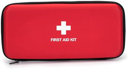 Miniatura 7 de Estuche rígido de primeros auxilios vacío para primeros auxilios, funda rígida de EVA para primeros auxilios, bolsa médica roja dura para la salud