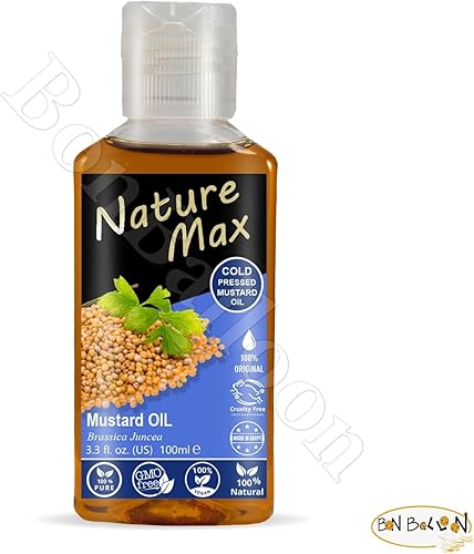 Miniatura 8 de Nature Max Aceite de mostaza Aceites esenciales puro natural sin diluir puro para el cabello, la piel, alimentos y cuidado de la cocina prensado en