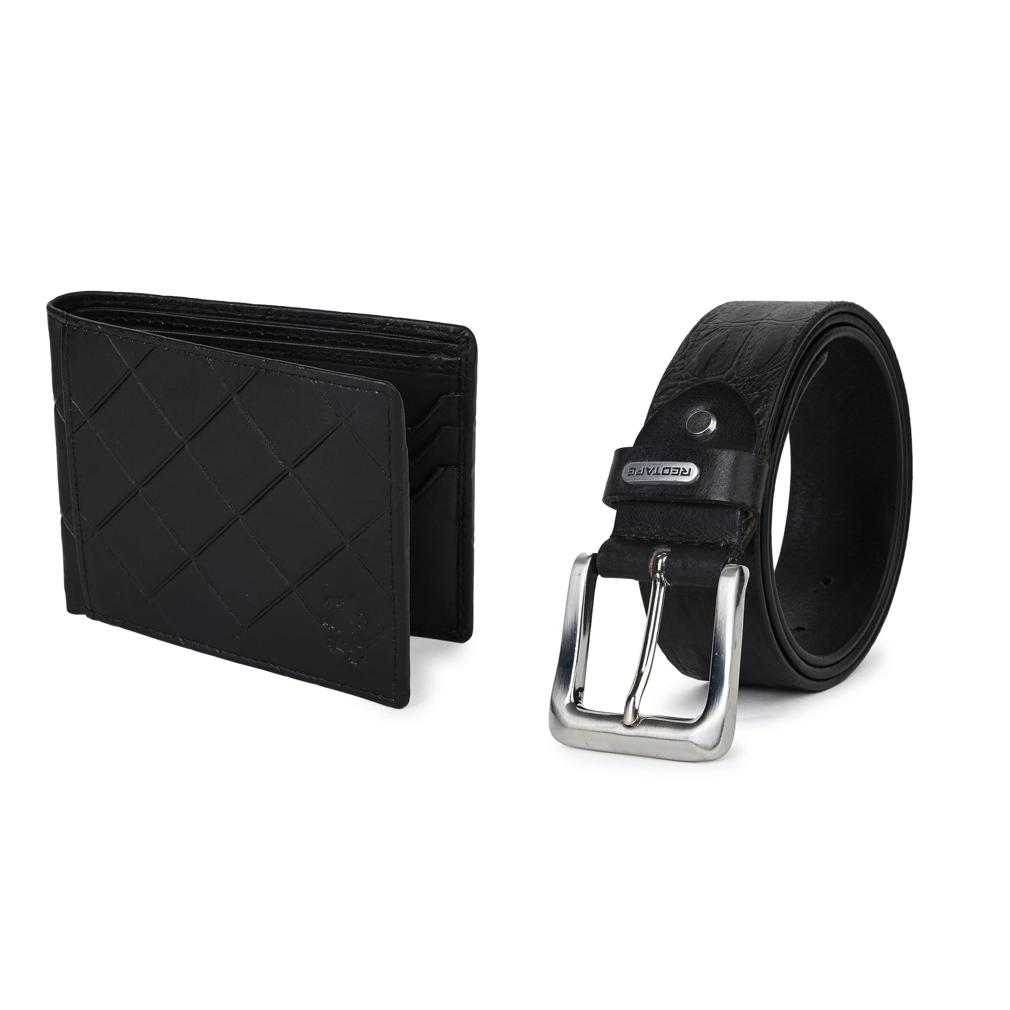 red tape Genuine Leather Wallet & Belt Combo Gift Set for Men-picture-12