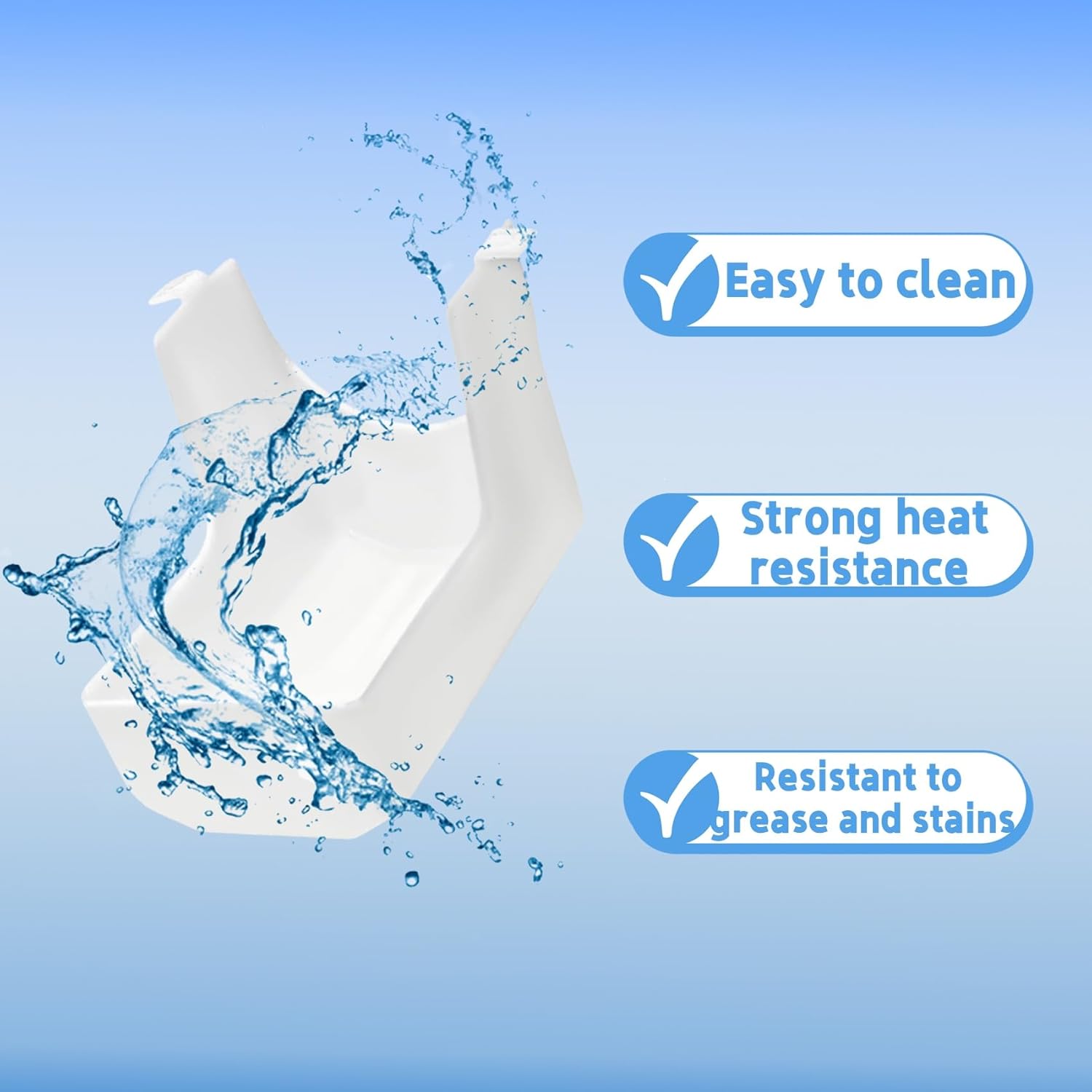 Range Hood Light Cover, Compatible with Broan Range Hood Light Bulb, Compatible with Broan Replacement Parts, White - Image 5