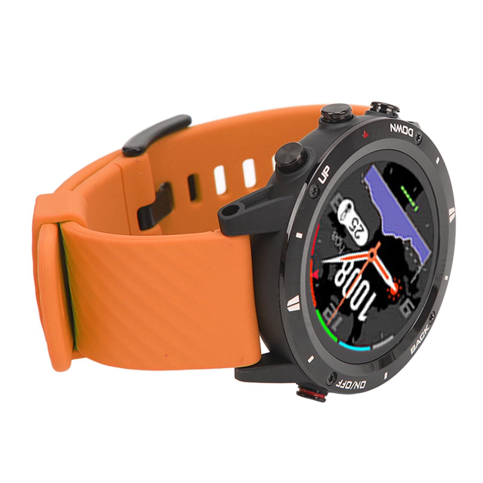 Haofy Orologio Sportivo Intelligente, Orologio Intelligente GPS BDS 1.28 da 400 mAh con Touch Screen per la Casa (#4)