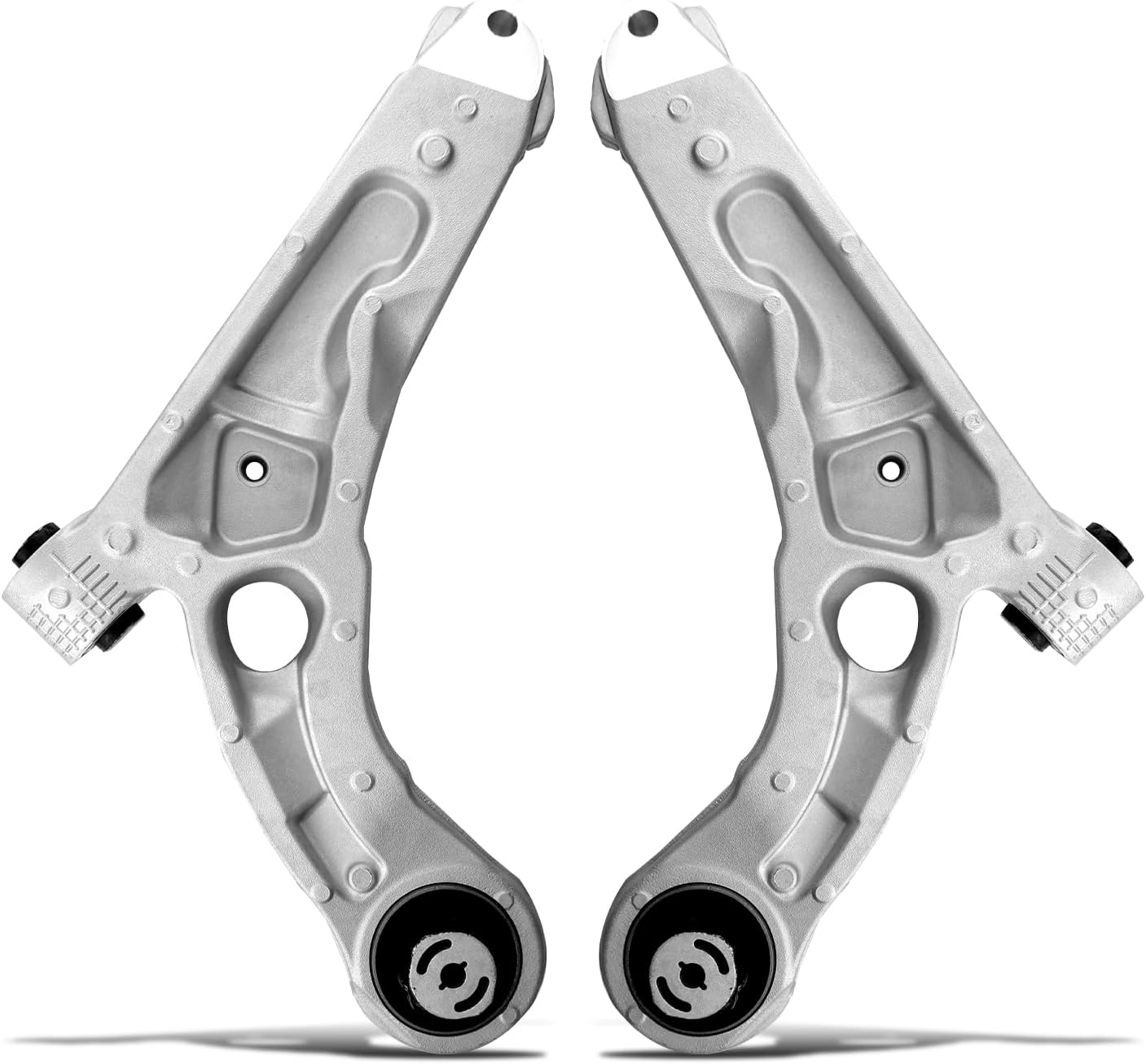 POWERGEAR Control Arms, 2Pcs Suspension Steering Kit Front Lower Control Arm With Ball Joint Compatible With 2014-2018 Jeep Cherokee