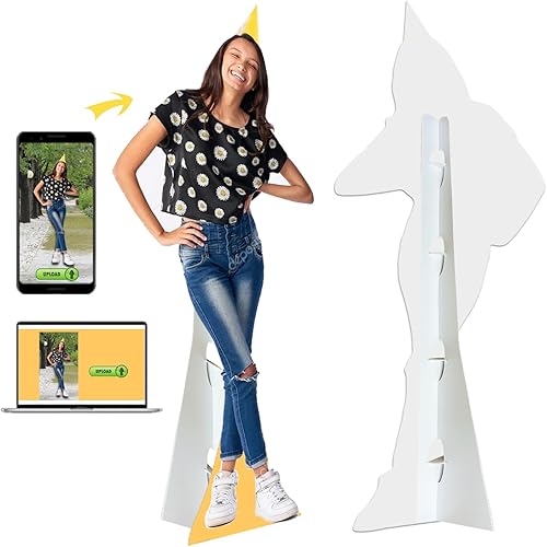 Personalizable. Recorte personalizado de cartón con soporte de caballete, perfecto para bodas, fiestas de cumpleaños y vacaciones, corte