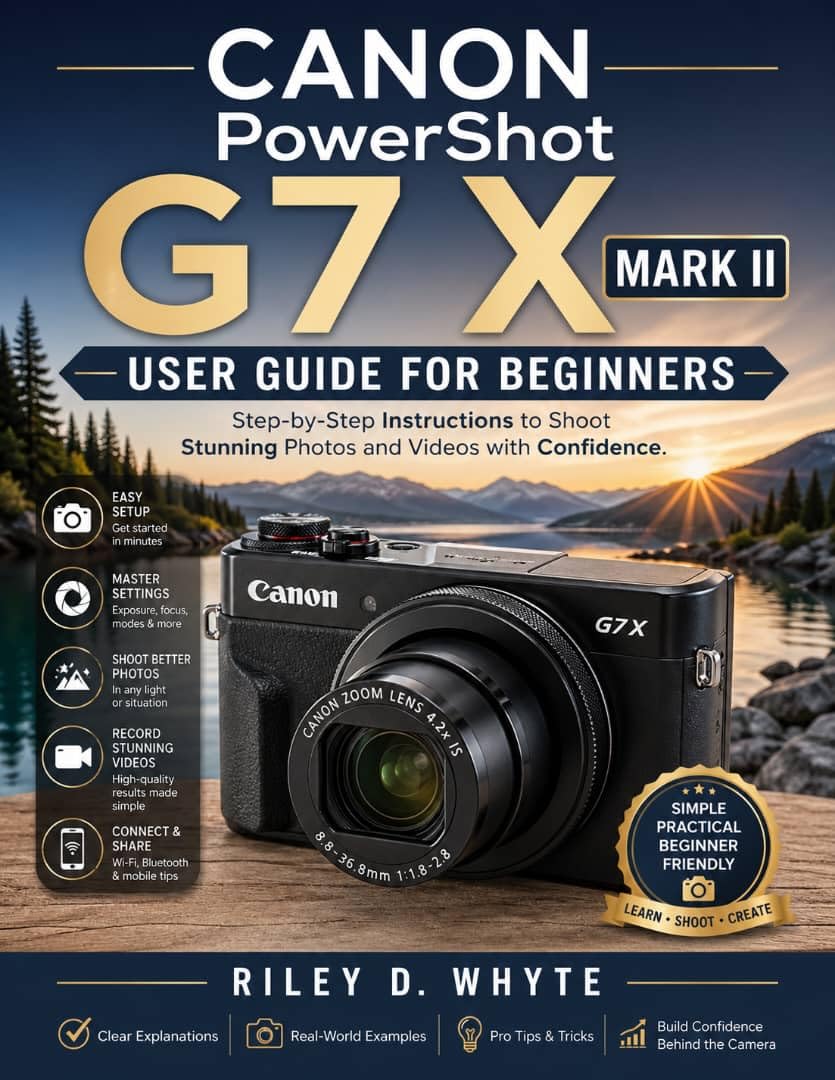 Livre Canon PowerShot G7 X Mark II pour de superbes vlogs