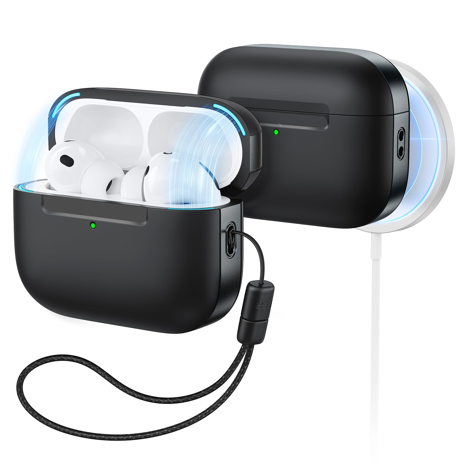 Amazon | ESR AirPods Pro3 ケース 2025 マグネット蓋 MagSafe対応