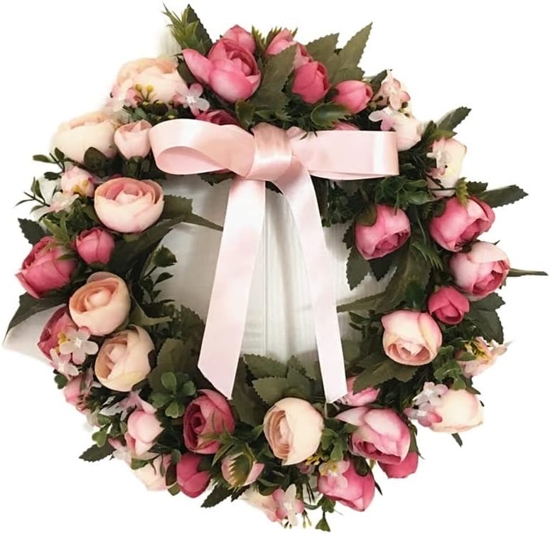 Simulated Flowers Fake Flower Rings Door Decorations Wall Decorations Wedding Room Decorations