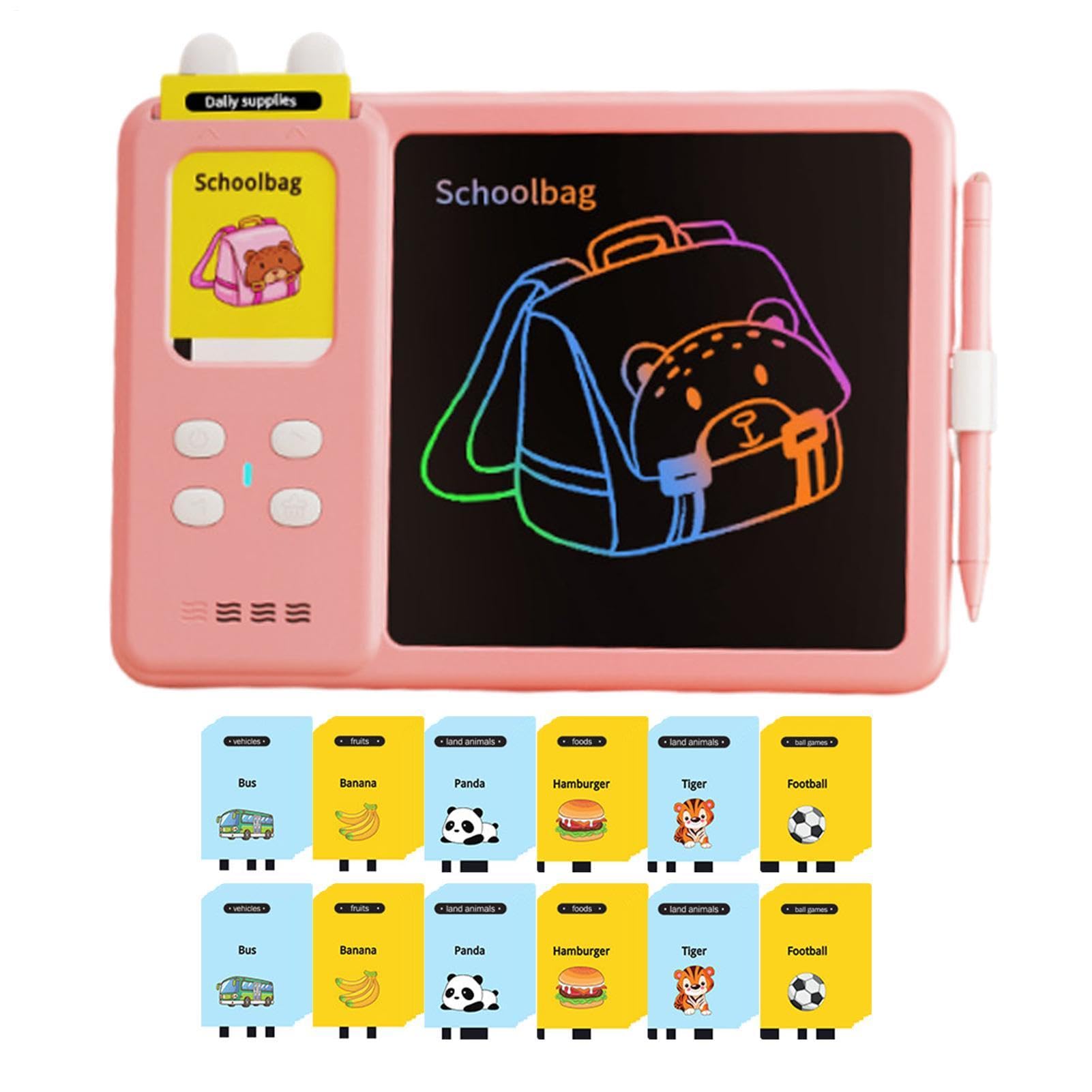 Tablet Scrittura per bambini 112 carte giocattolo educativo 3-8 anni