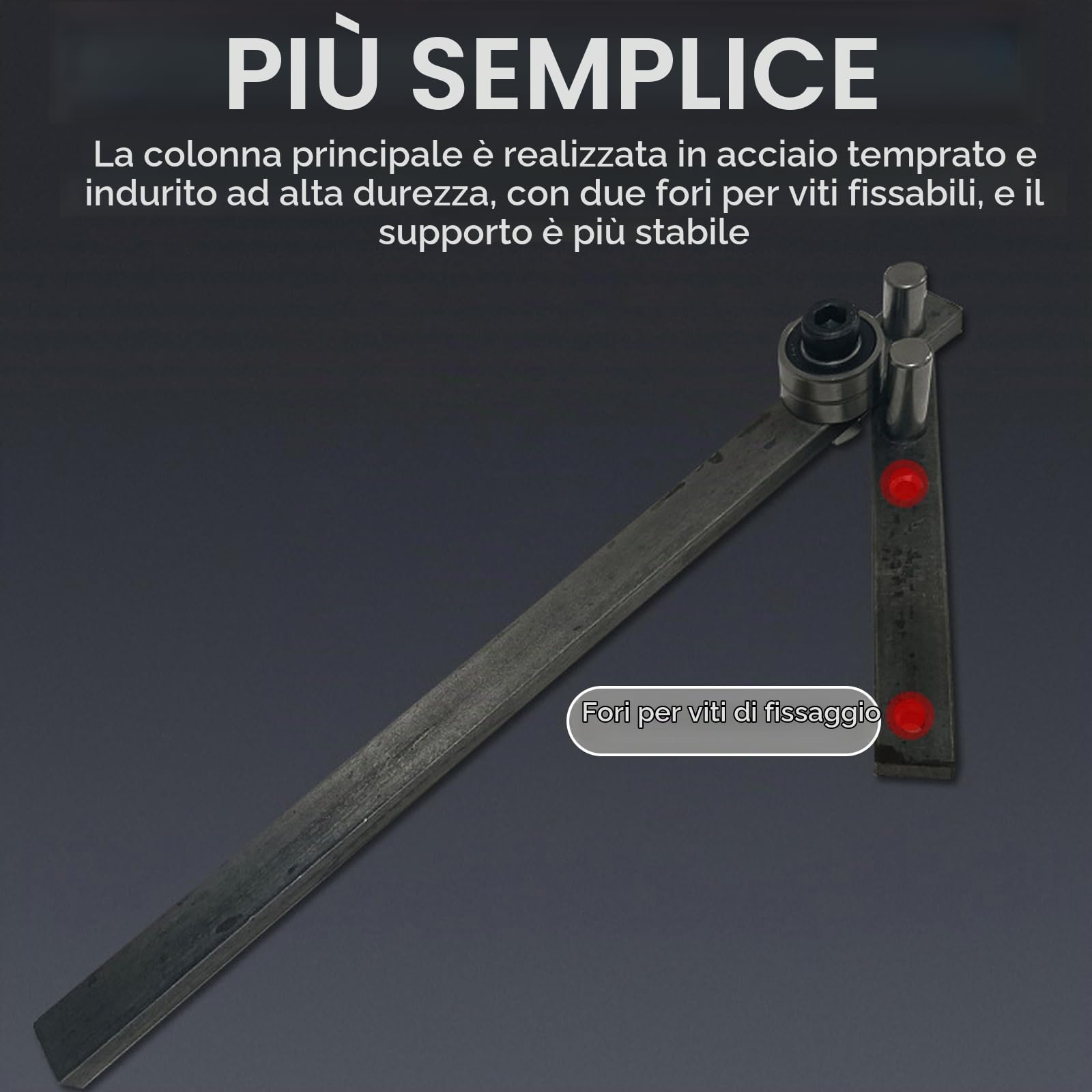 Macchina Piegatubi Manuale, Dispositivo di Piegatura in Acciaio al Carbonio, Utensili Manuali Creativi, Piegatrice Manuale per Aste di Ferro, Piegatrice Universale Manuale