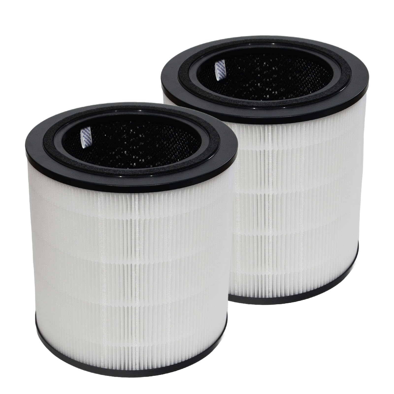 PUREBURG Filtro di ricambio compatibile con depuratore d'aria Bosch Air 4000, confezione da 2 pezzi H13 HEPA carbone attivo 2 in 1 3 livelli di filtrazione polvere VOCs odore