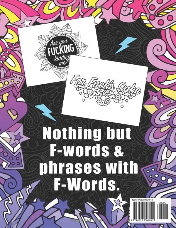 F Word: Coloring Book for Adults (Swear Word Adult Coloring Books) - Image 2