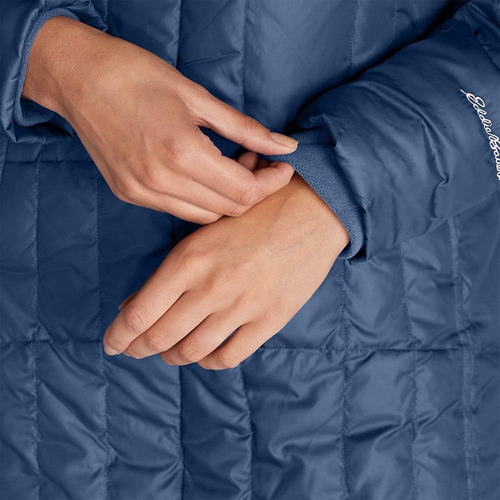 Eddie Bauer Women's Lodge Down Parka, Dusted Indigo Regular XL