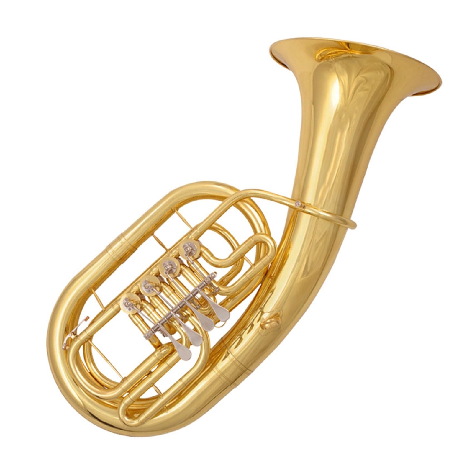 Euphonium Euphonium À Quatre Clés Bémol Instrument De Cuivre Pour La Pratique