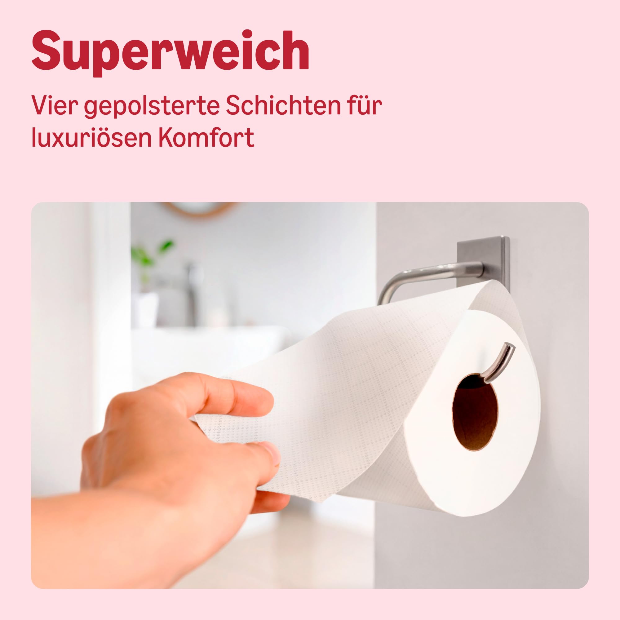 by Amazon Premium Toilettenpapier, 4-lagig, 48 Rollen (4 Packungen à 12 Stück), 160 Blatt pro Rolle, FSC-zertifiziert - 4