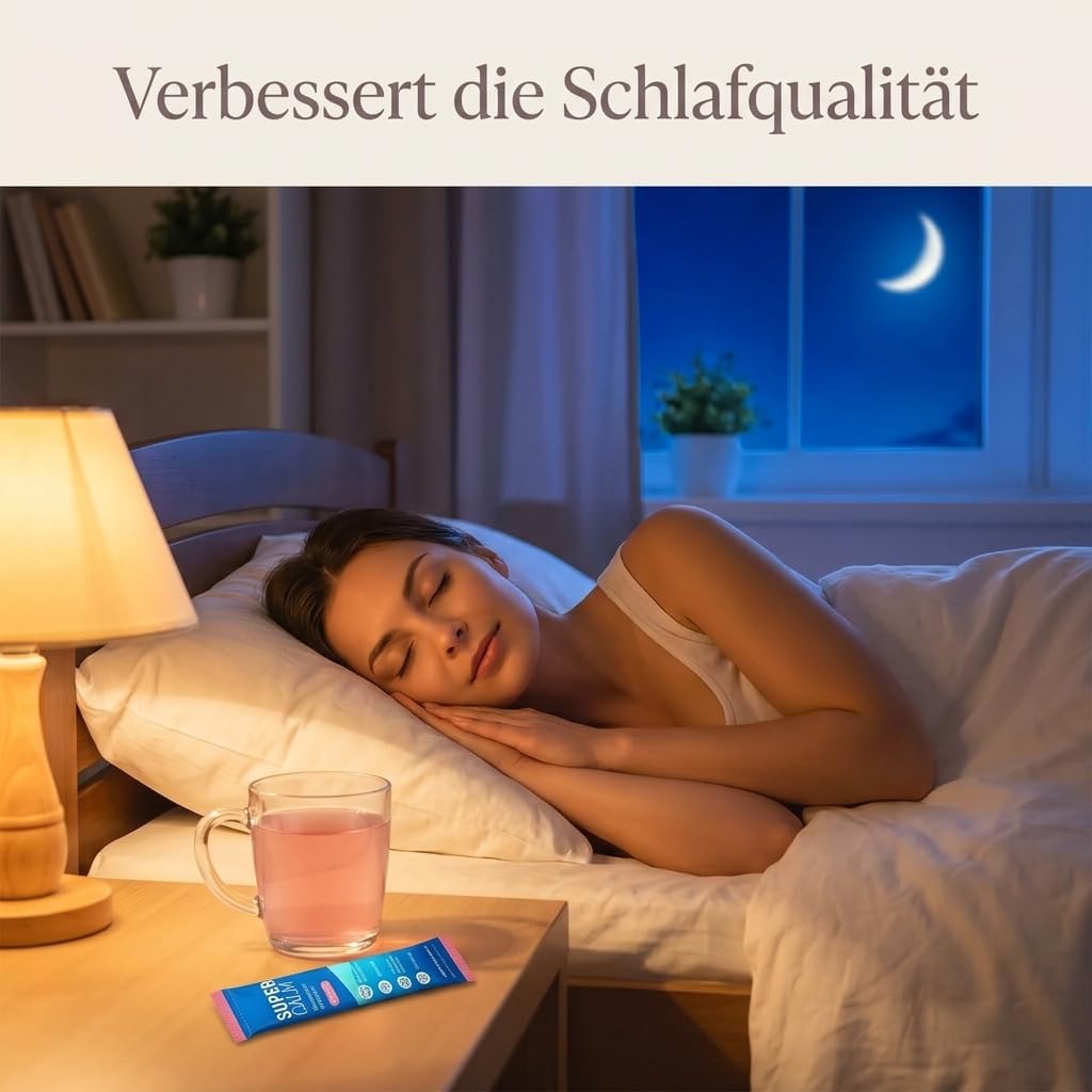 Cortisol Cocktail Pulver 40 Stück Cortisol Senken Abnehmen Entspannt Bleiben für Damen Herren
