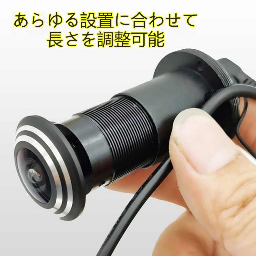 Amazon.co.jp: OXIZER スマートWiFiドアミラーのぞき穴×監視