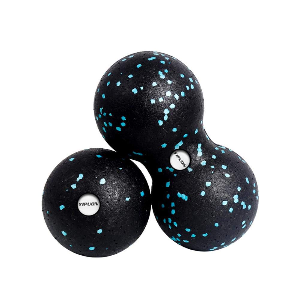 YHJGKO Peanut Ball, Fascia Ball Set Training Deep Tissue Ball Kit for Myofascial Trigger Point Release Lacrosse Ball Muscle Roller
