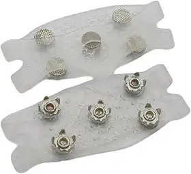 Grampos de gelo para botas antiderrapantes, picos de neve, aderência, grampos de tração para montanhismo