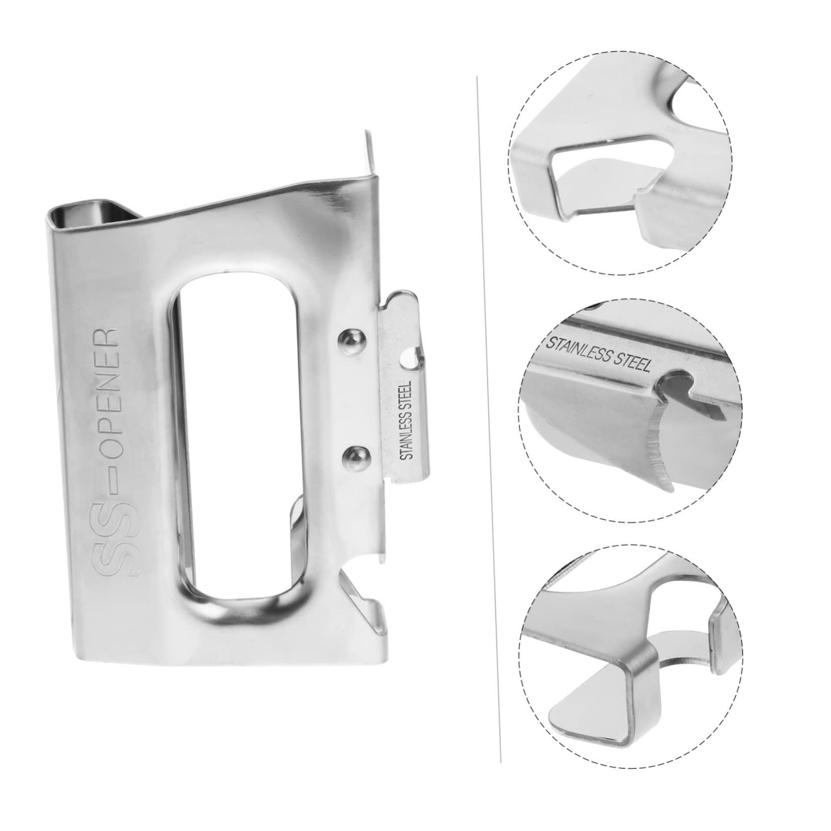 Alipis 3pezzi Apriscatole Multifunzionale Inossidabile Apribottiglie e Apriscatole Portatile Per Ristoranti e Attività All Design e Utensile Per e