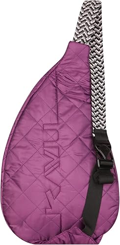 Miniatura 2 de KAVU Original Rope Puff Diamond Quilted Mini Sling Pack - Sunset Purple, Púrpura (Sunset Purple), Compacto