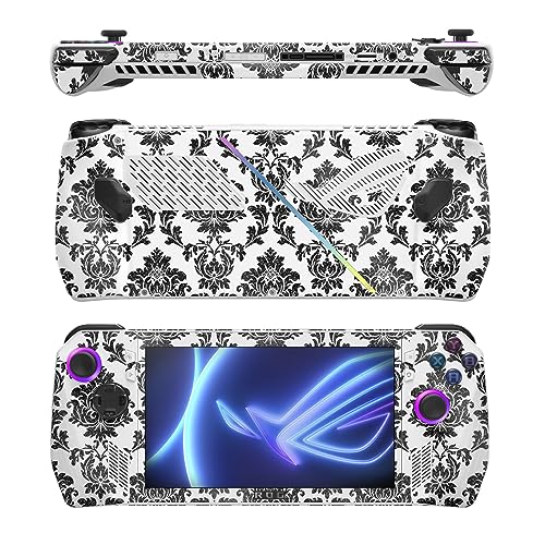 Image of MightySkins Glossy Glitter Skin Compatible with Asus ROG Ally - Vintage Damask | Protective, Durable High-Gloss Glitter Finish | Easy to Apply
