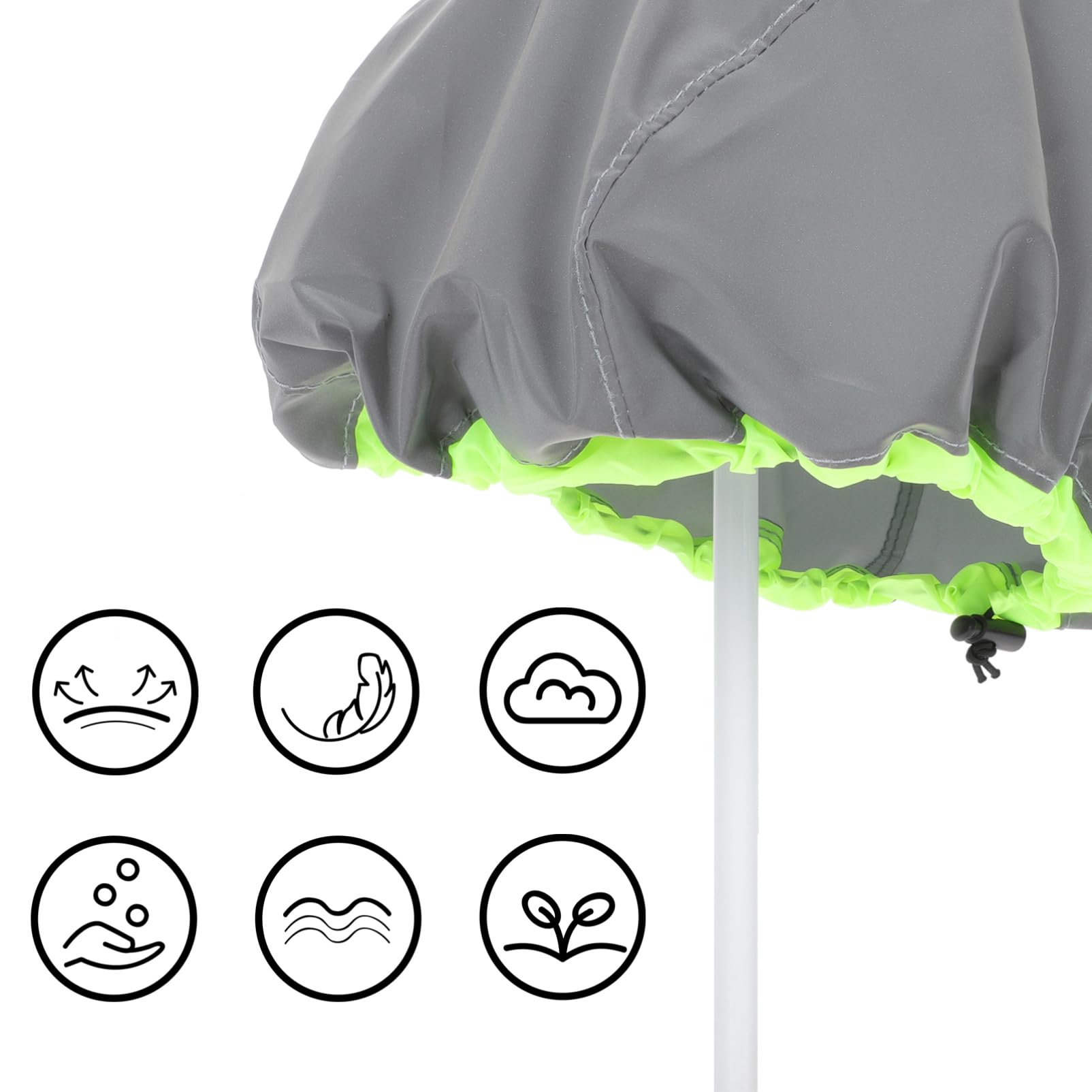 BESPORTBLE Cubierta De Casco De Bicicleta Ropa Impermeable Soporte De Pared Protector De Ciclismo Chaleco De Construcción para Perros Ropa Portátil Tabla De Embutidos con Tapa Nylon