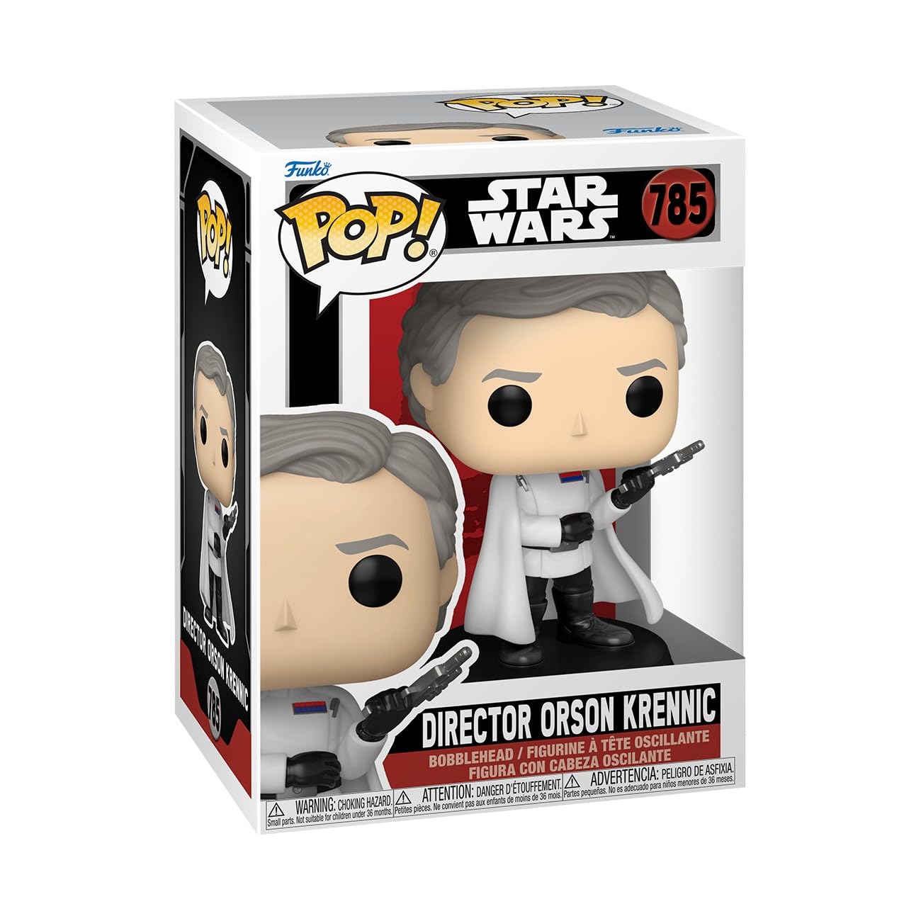 Amazon.com: Funko Pop! Star Wars: Andor - Director Orson Krennic