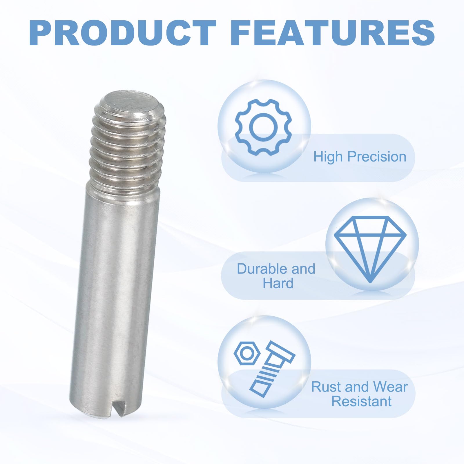 PATIKIL M10 x 45mm Slotted Cylindrical Pin - Image 3