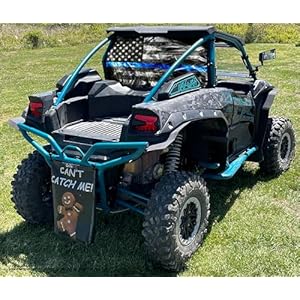 Oh Hey. Thin Blue Line Utv Rear Dust Screen Fits Kawasaki Krx2 By Oh Hey. Powersports 2 614nqcohjtl. sl500 . ss300