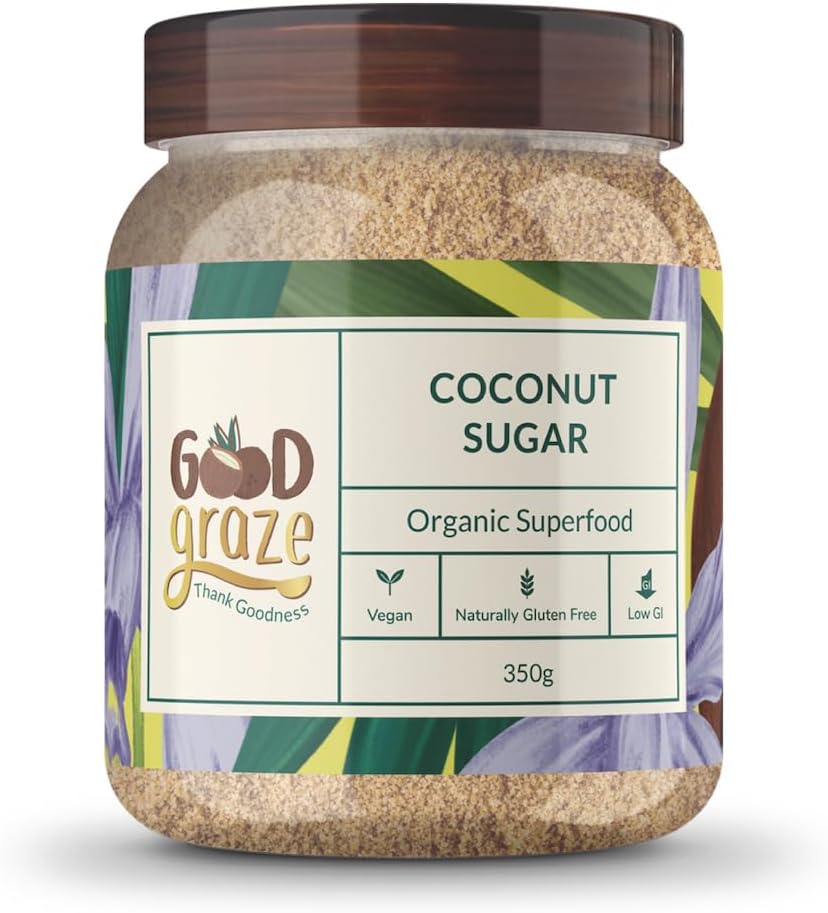 Coconut Sugar Sap 350g | Natural Sweetener, No Refined Sugar, Healthy Replacement for Sugar | Unrefined Chemical-free | Fit for baby adults diabetic friendly rich in vitamins mineral