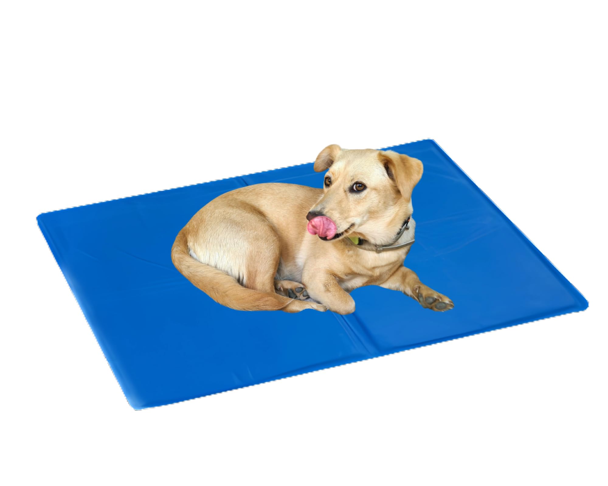 Tappetino refrigerante (Large 50 x 90 cm) per cani e gatti – Autoraffreddante, atossico, durevole e resistente ai graffi – rigenerazione automatica della funzione di raffreddamento