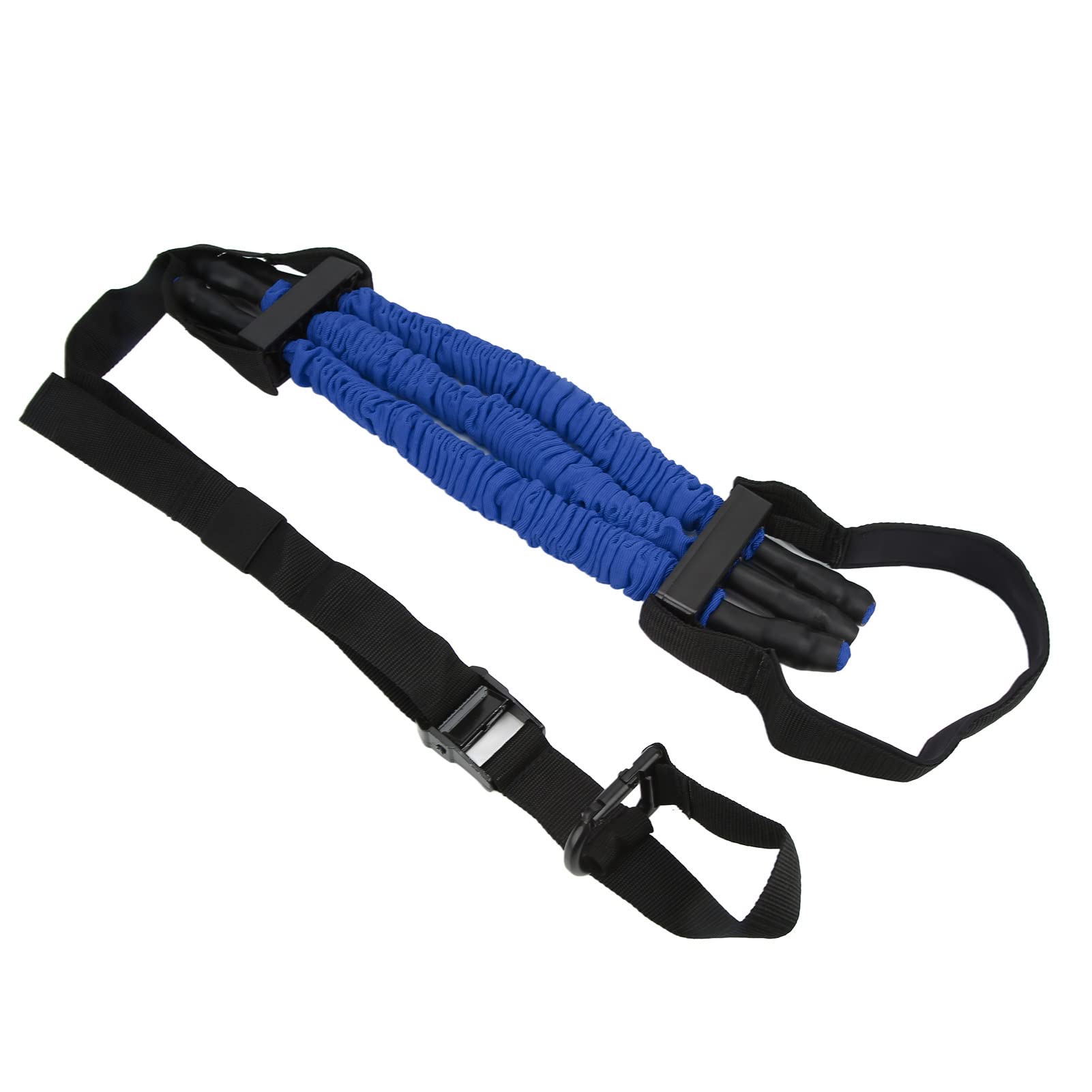 Ensemble de Bandes d'assistance à la Traction, Bandes de résistance élastiques pour Hommes et Femmes, Tube de Tension en Latex Naturel avec Boucle en Dents de scie par