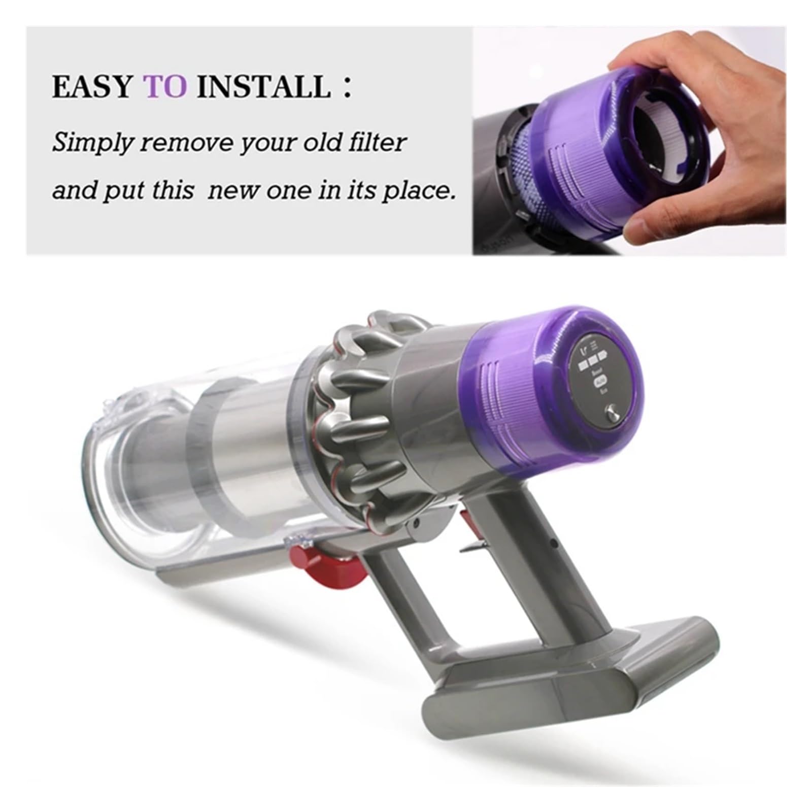 Filtr do odkurzacza kompatybilny z akcesoriami Dyson V11 Animal / V11 Torque Drive / V15 Detect