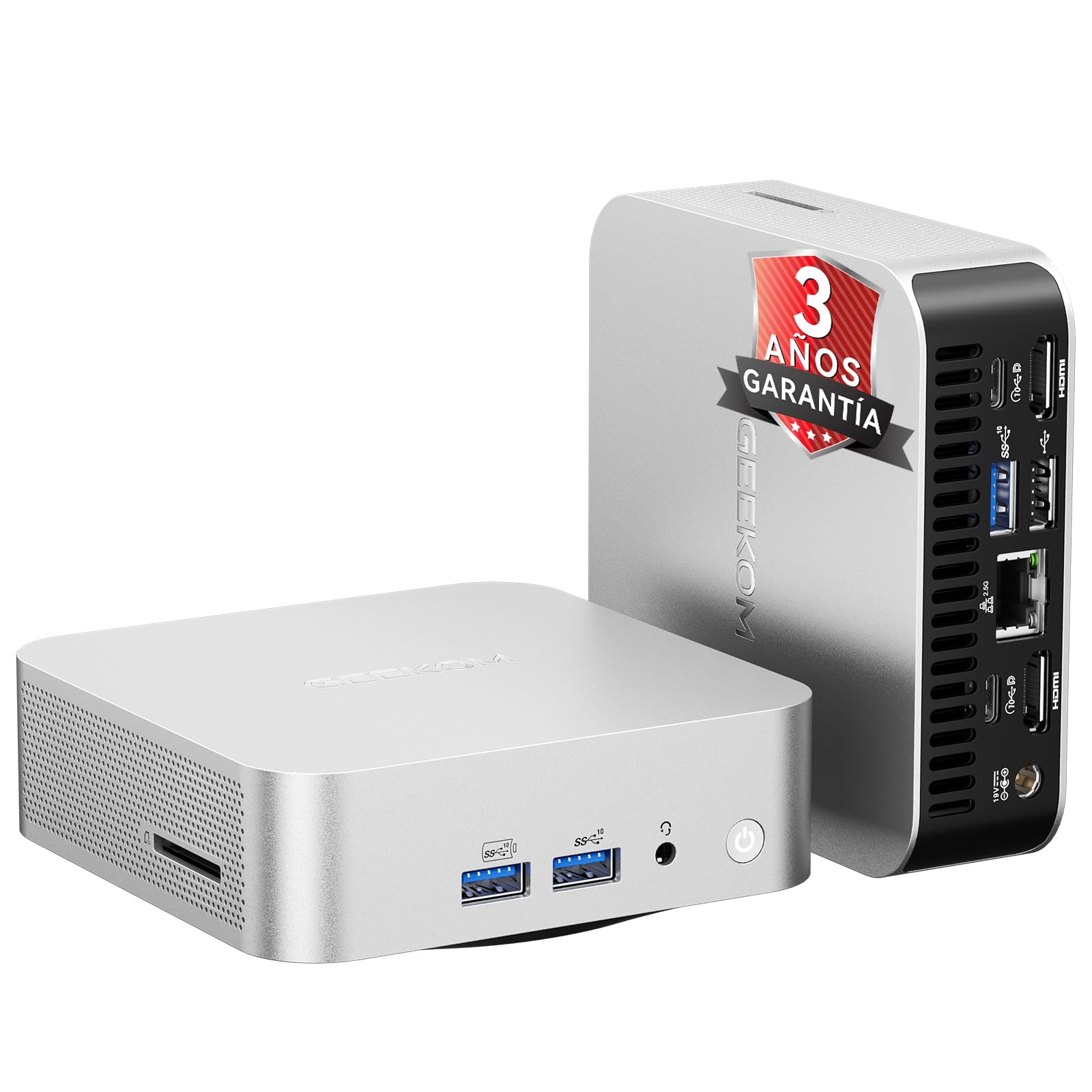 GEEKOM A5 Pro Mini PC con AMD Ryzen 5 7430U, 16 GB RAM (DDR