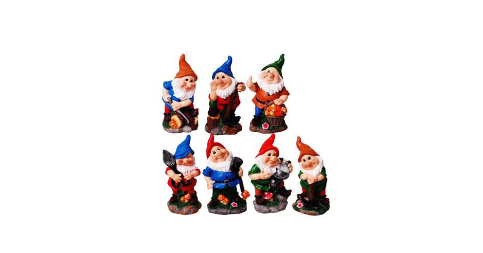 Amazon.co.jp: ZGPTX ヨーロッパ 樹脂 白雪姫 7人の小人 像