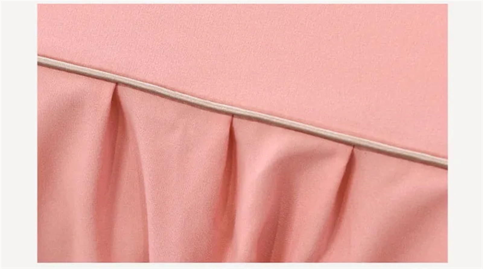 Vestiletto Matrimoniale Gonna da Letto Tinta Unita da 1 Pezzo con Pizzo Tutto Intorno Copriletto for Tutte Le Stagioni con Volant Vestiletto Balze Elasticizzate(Dark Pink,1PC 180x200cm Skirt)