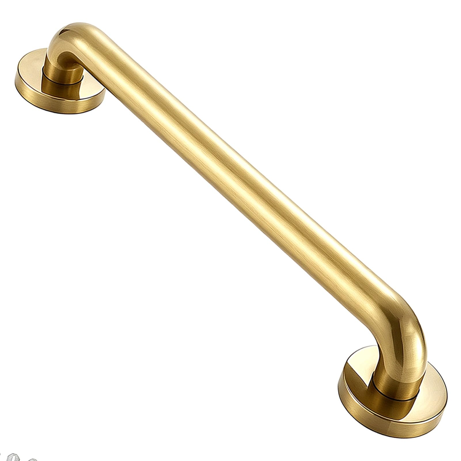 Fkxsxaz Gold Grab Bars For Shower, Anti Slip Shower Handles Elderly, Safety Handrail, Stainless Steel Handicap Bathroom,Toilet (Gold)(4Ft/120Cm)