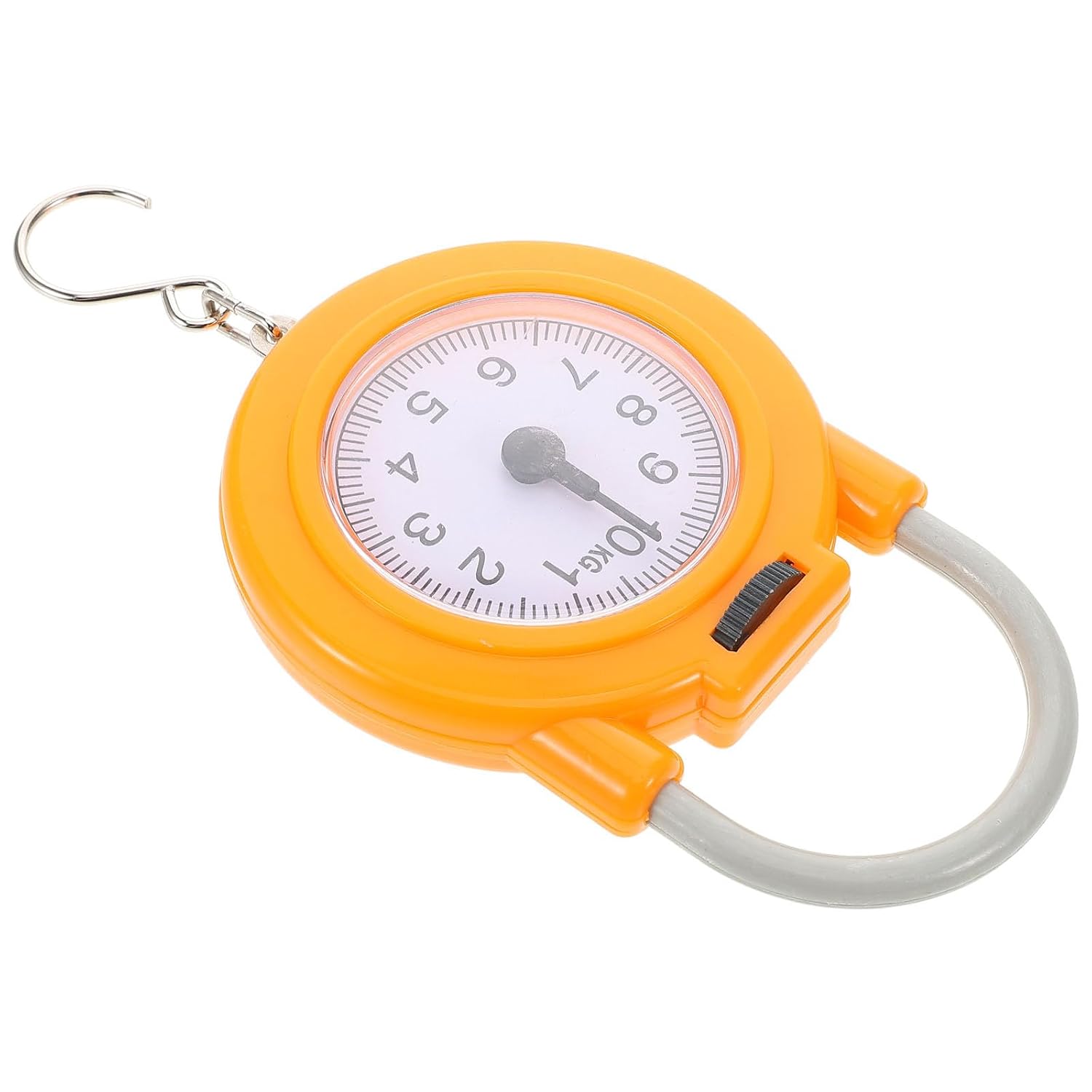 Portable Spring Scale with Hook High Precision Mini Electronic Luggage Scale for Travel and Home Use Lightweight for Suitcases and Bags