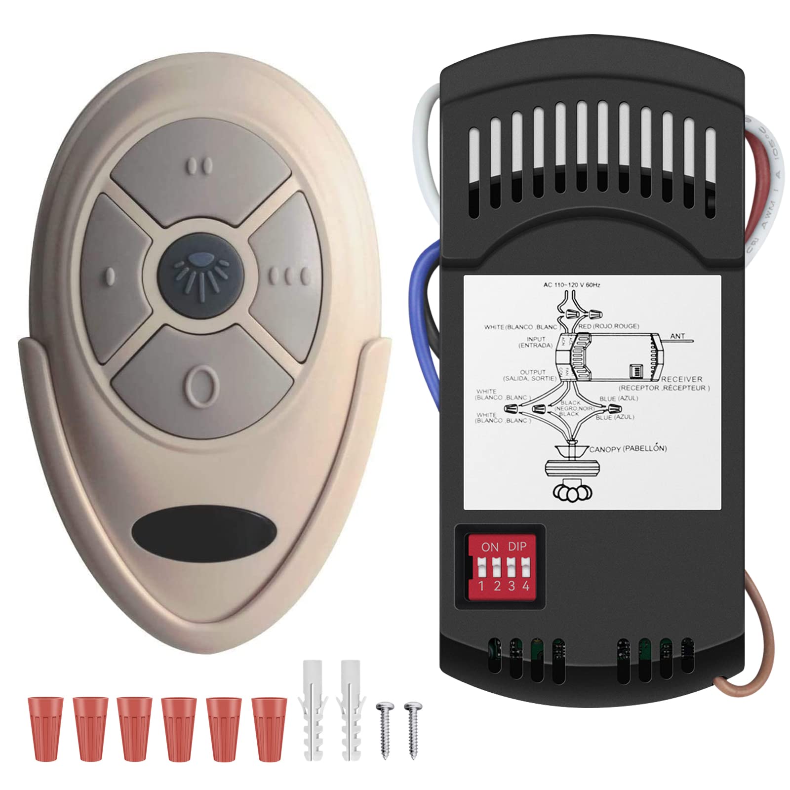 Amazon.com: Universal Ceiling Fan Remote Control Kit