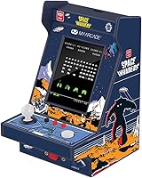 Vista 6 de My Arcade Space Invaders Nano Player - Arcade Classics 4.8" Portable Handheld Mini Arcade Machine, 2.4" Screen Color Display, Retro Video Game