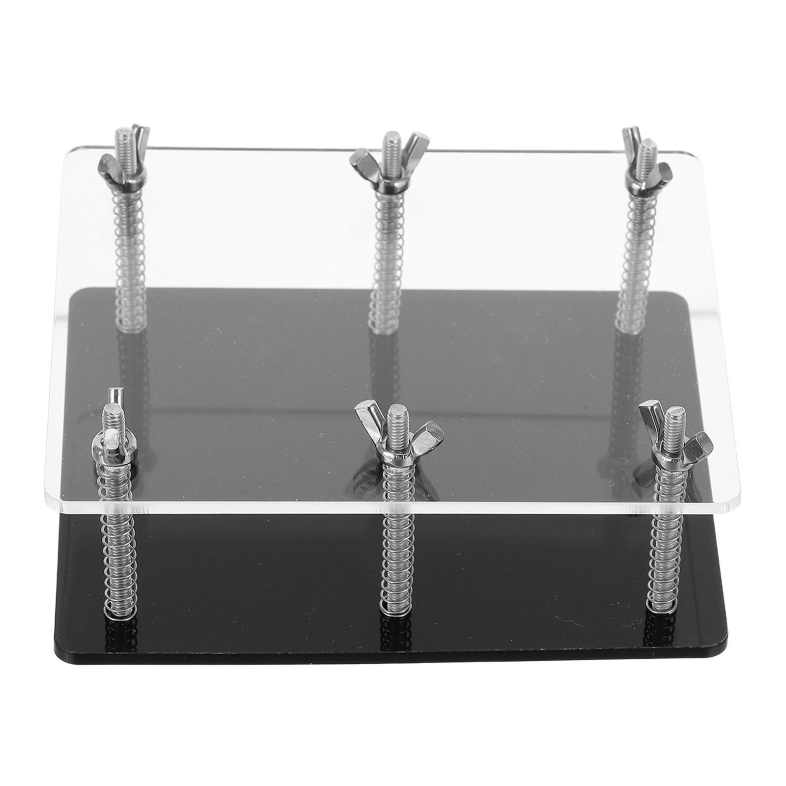 Aplanador negro de tarjetas de acero inoxidable de alta resistencia para coleccionistas